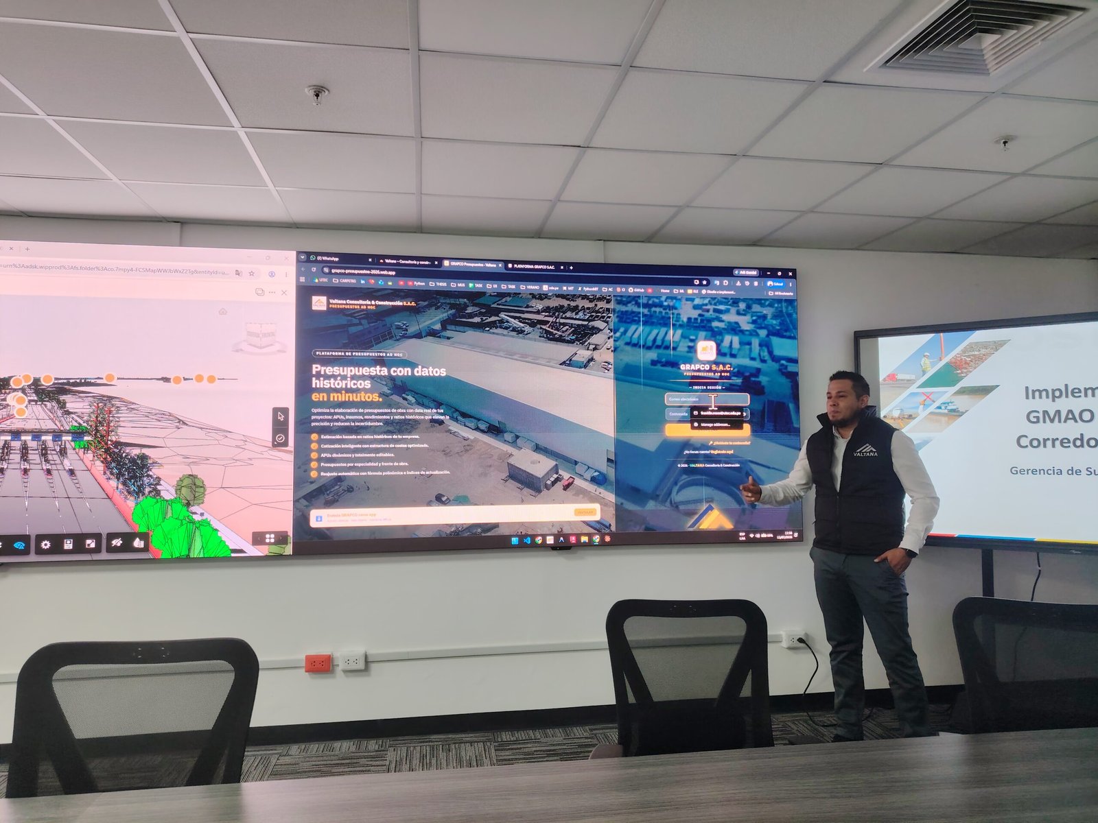 Valtana en OSITRÁN: VDC, BIM y Lean para la supervisión de infraestructura